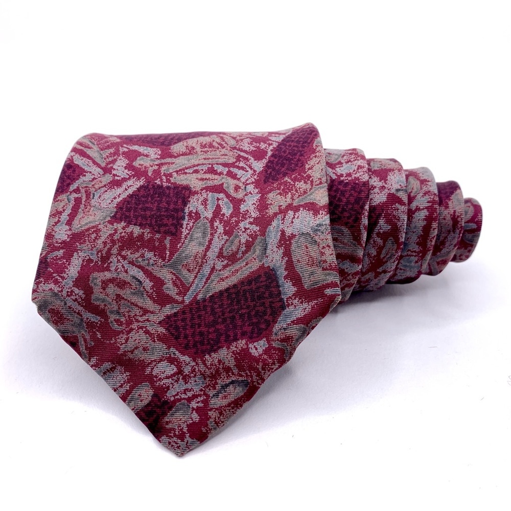 FENDI Tie Multi-Color Abstract Pattern - Picture 2 of 3